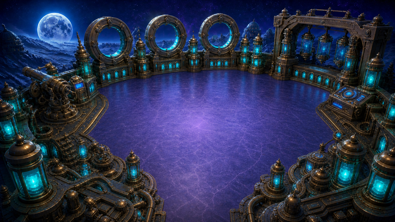 Orbital Service Line — Lost City of Inventors story world