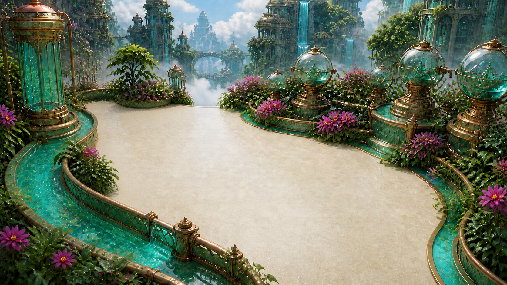 Dewlight Signals — Lost City of Inventors story world