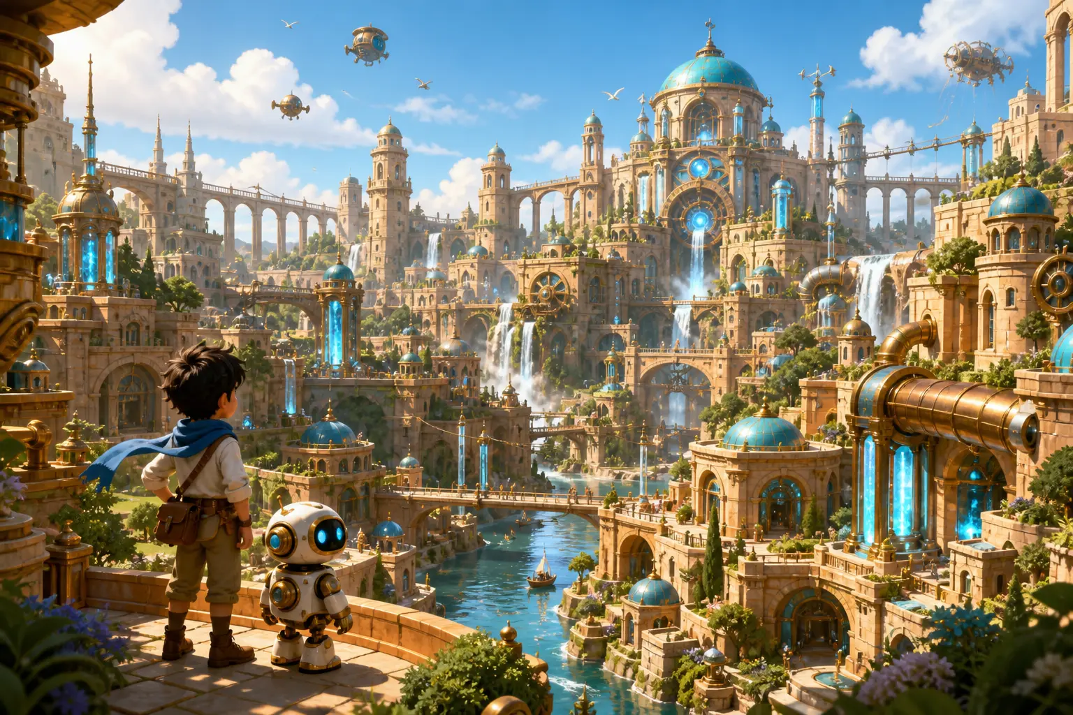 Lost City of Inventors story world