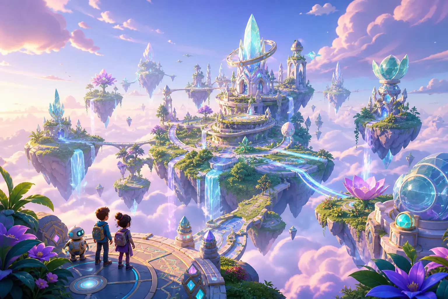 Isles of Magic story world