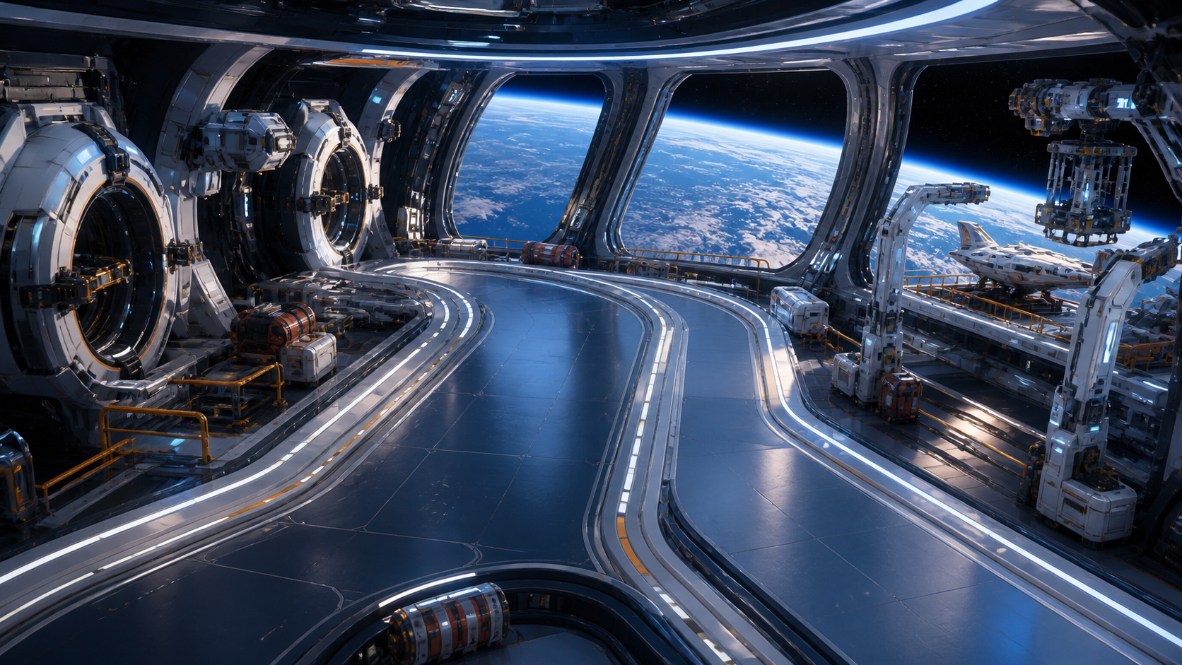 Docking Turn — Space Rescue Academy seal by Edutek