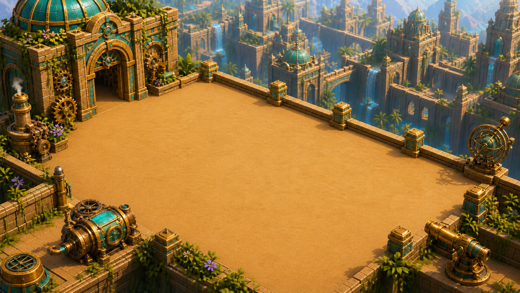 First Steps — Lost City of Inventors story world