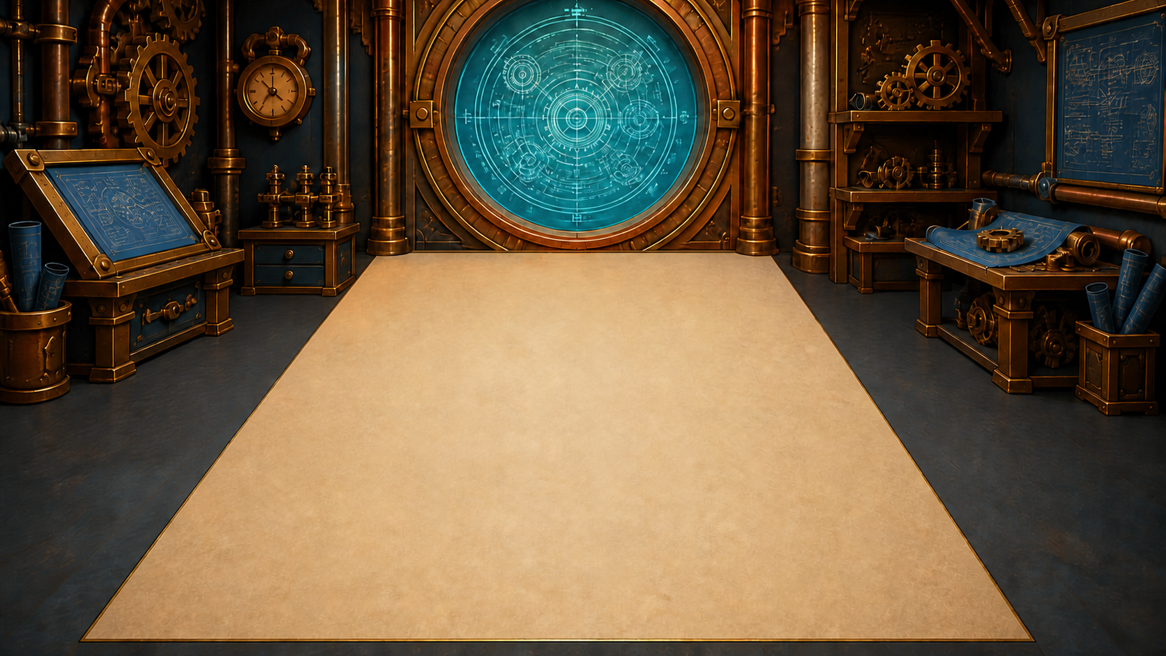 The Maker's Blueprint — Lost City of Inventors story world